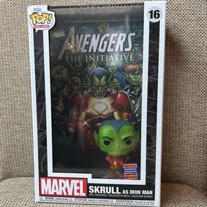 Funko Pop! Skrull as Iron Man Cover Art Marvel Vinyl Figure